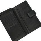 Christian Dior 2003 Black Trotter Street Chic Long Wallet