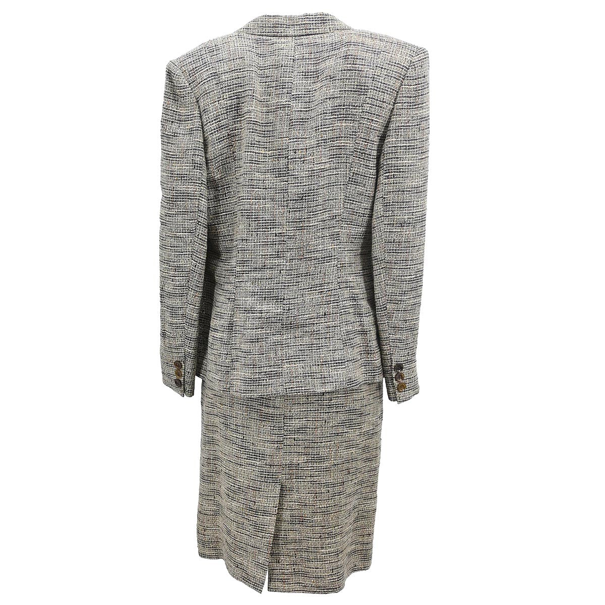 Celine Setup Suit Jacket Dress Brown #40