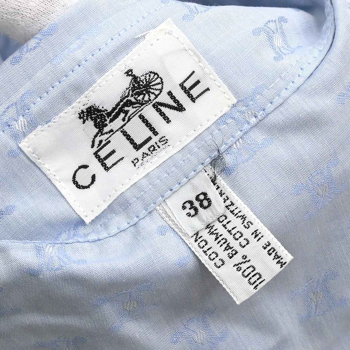 Celine Blouse Shirt Light Blue #38