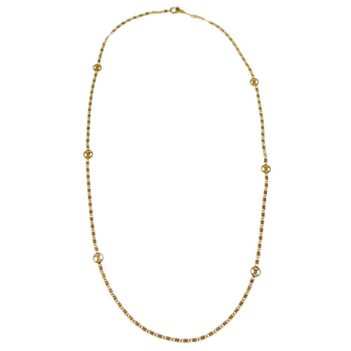 Celine Gold Chain Necklace