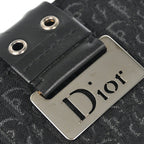 Christian Dior 2003 Black Trotter Street Chic Coin Case Wallet