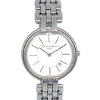 Christian Dior 66100 Bagheera Quartz Watch SS