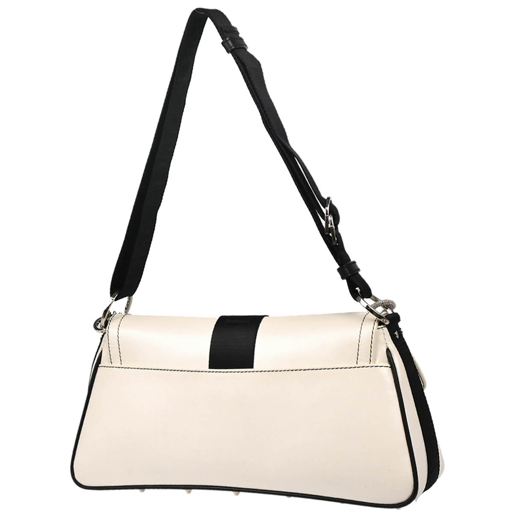 Christian Dior 2003 White Hardcore 2way Shoulder Handbag