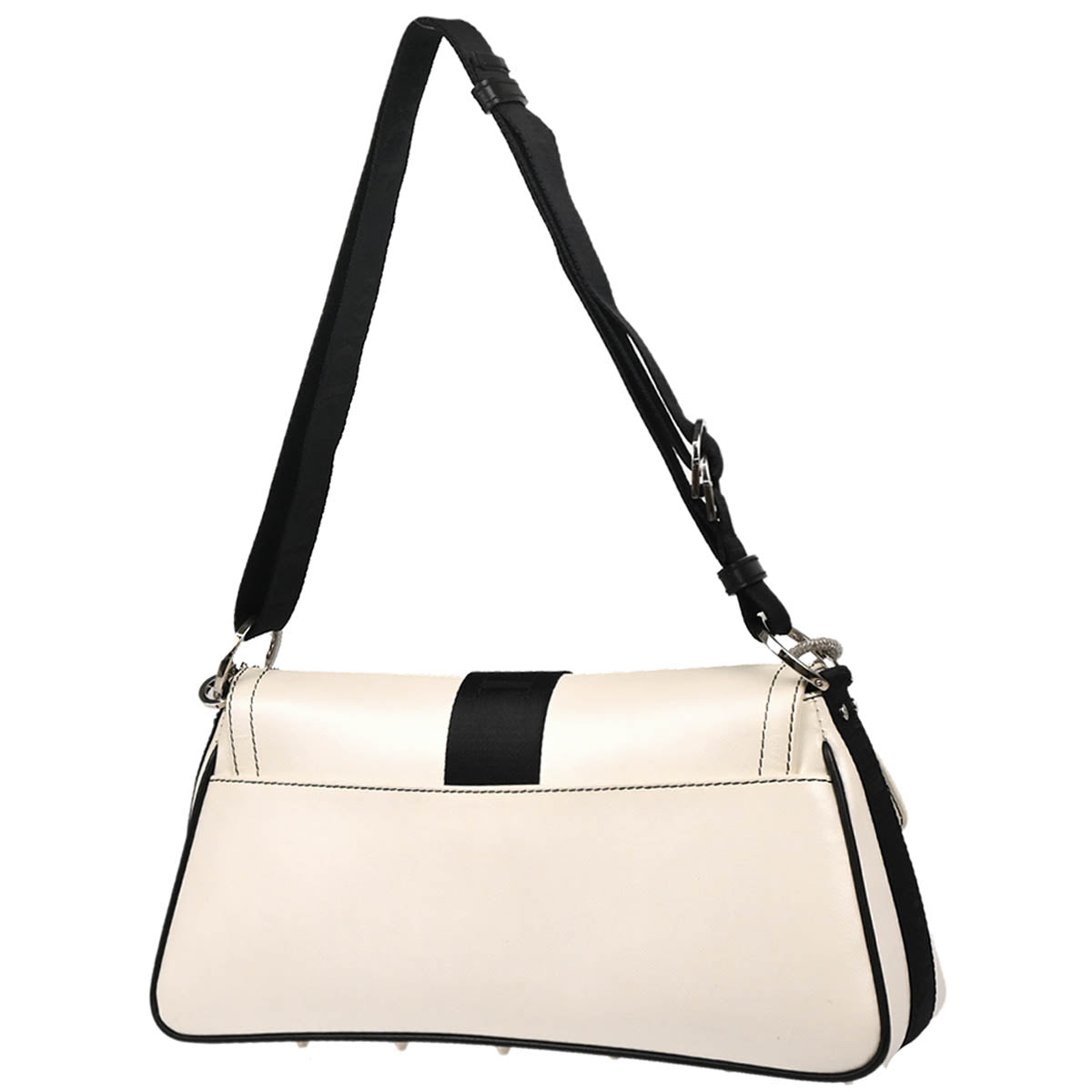 Christian Dior 2003 White Hardcore 2way Shoulder Handbag