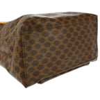 Celine Brown Macadam Shoulder Bag
