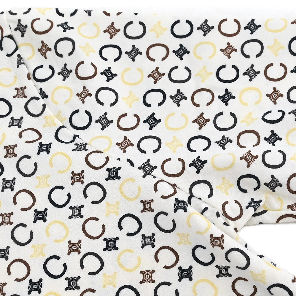Celine Macadam T-shirt White #L