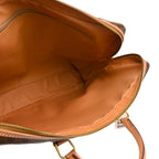 Celine Brown Macadam Business Handbag