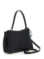 Balenciaga Women 'Small Rodeo' Black Handbag With Detachable Key Holder In Smooth Leather Woman