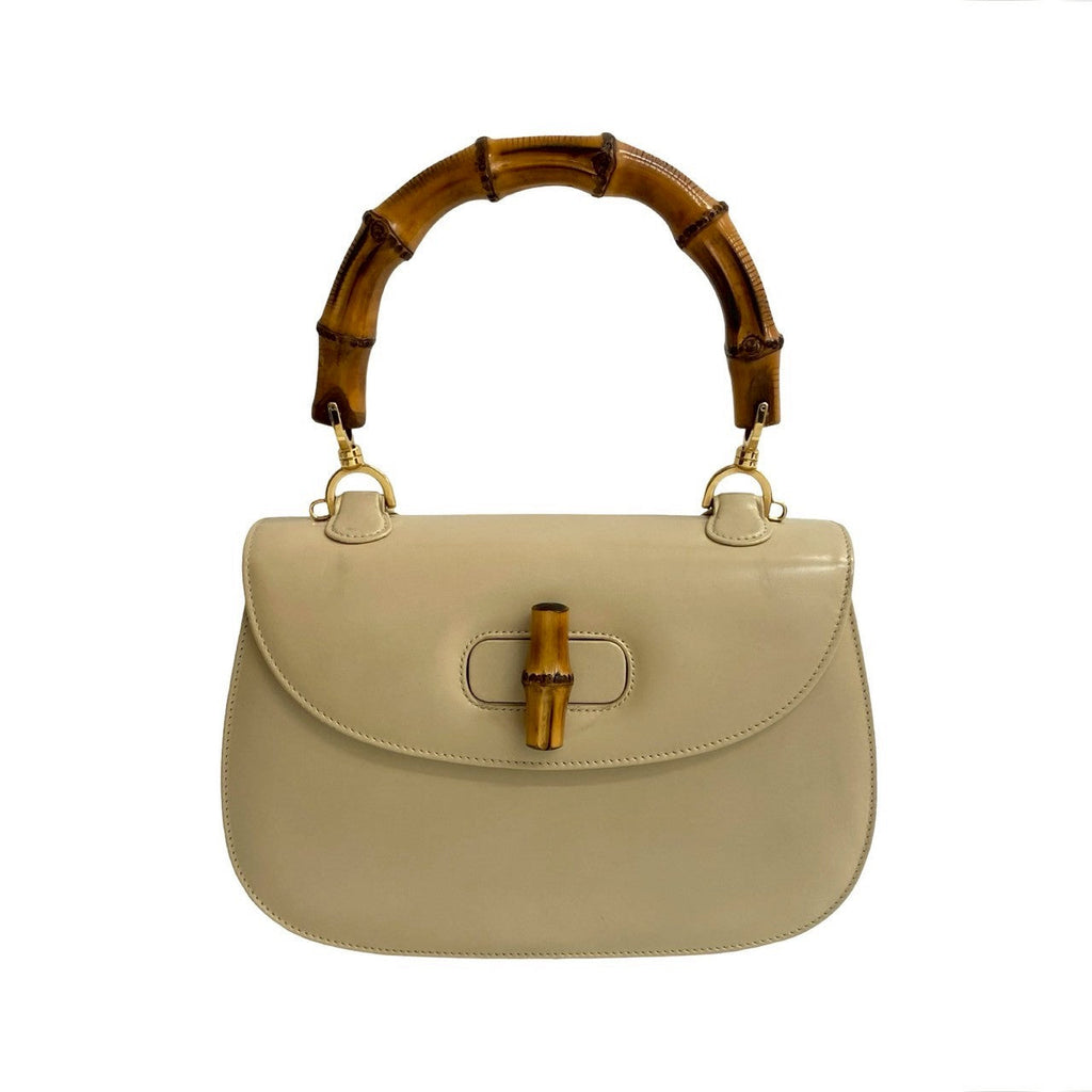 Gucci Bamboo Leather Handbag