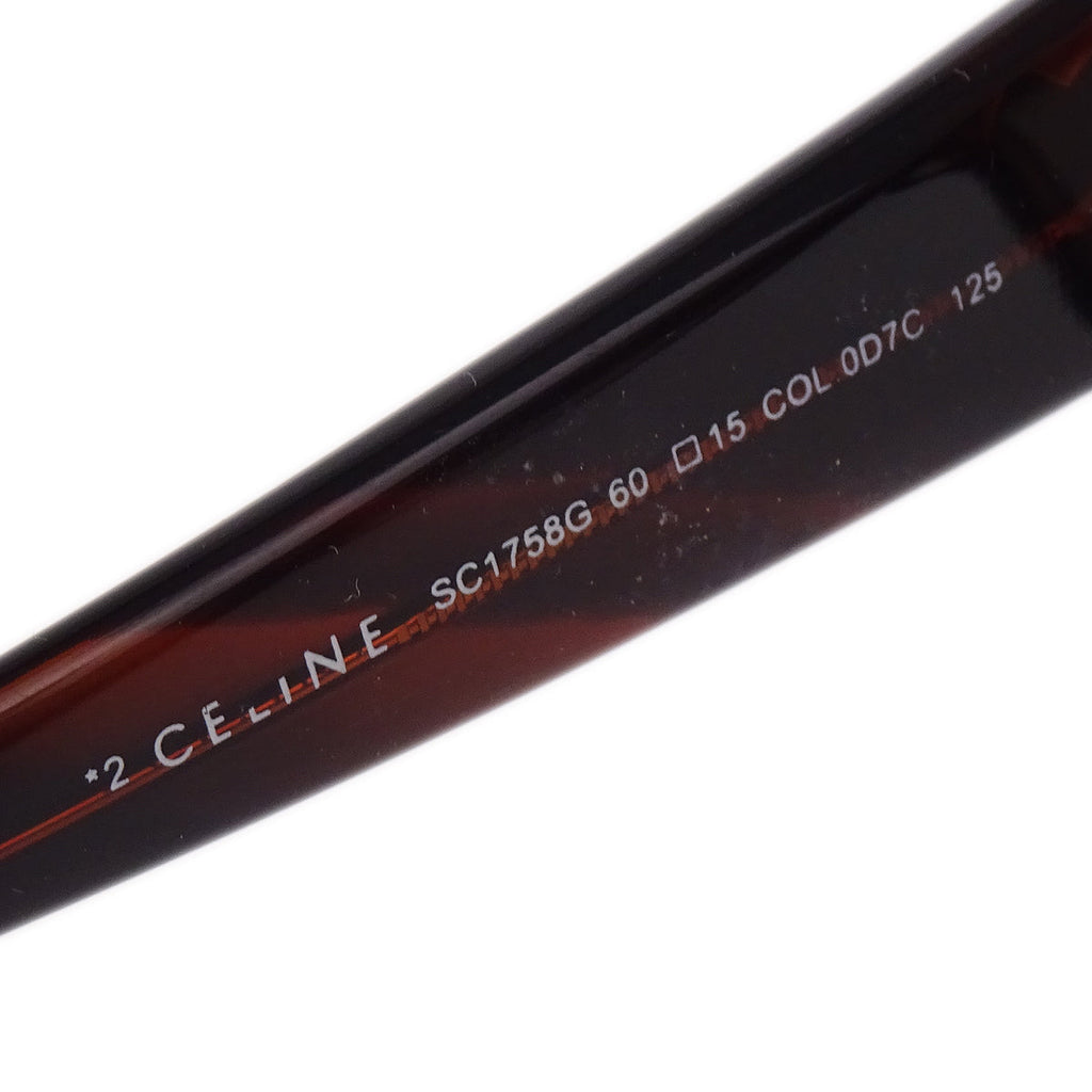 Celine Sunglasses Eyewear Brown Small Good