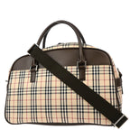 Burberry Beige Brown Burberry Check 2way Shoulder Handbag