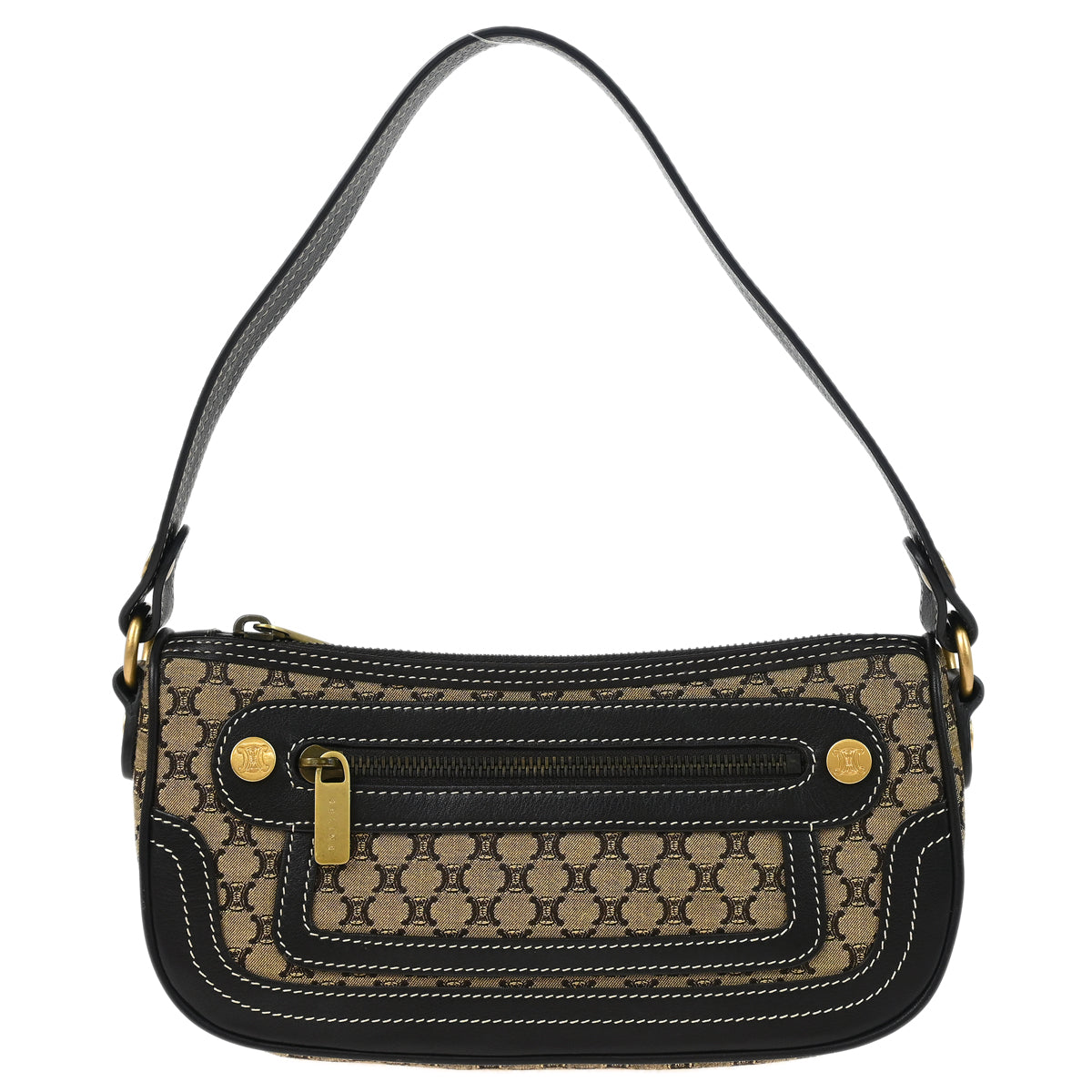 Celine Brown Macadam Handbag