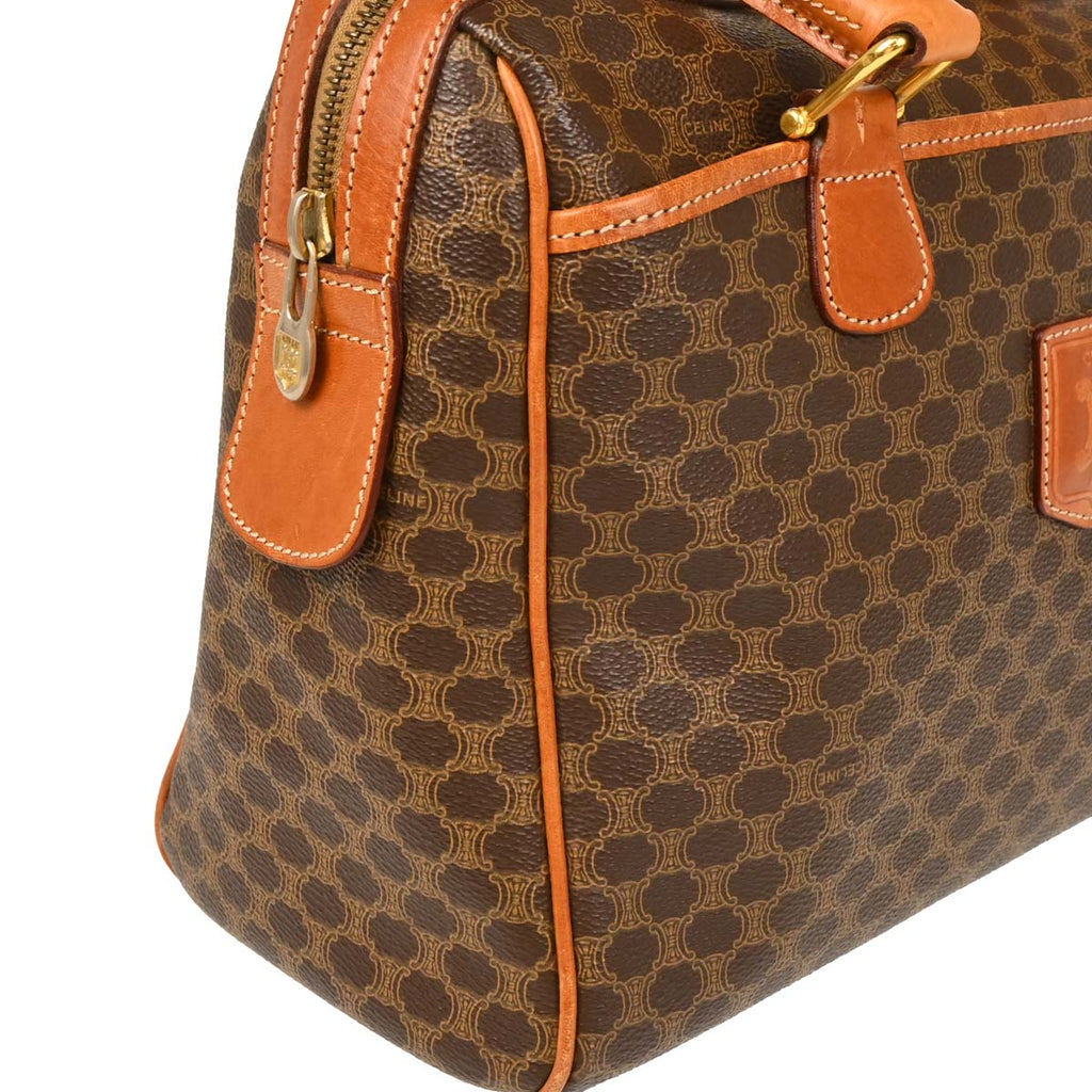Celine Brown Macadam Handbag