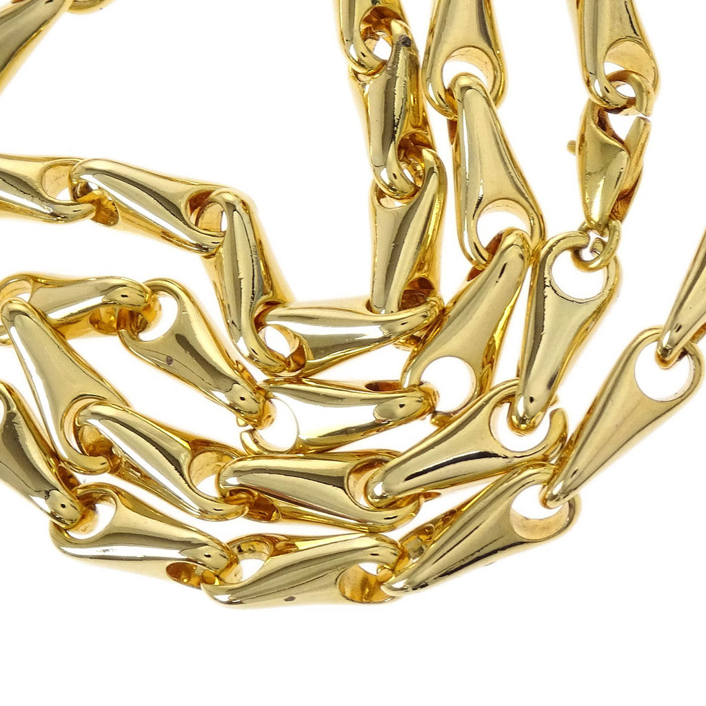 Celine Gold Chain Pendant Medallion Round Circle Necklace 90