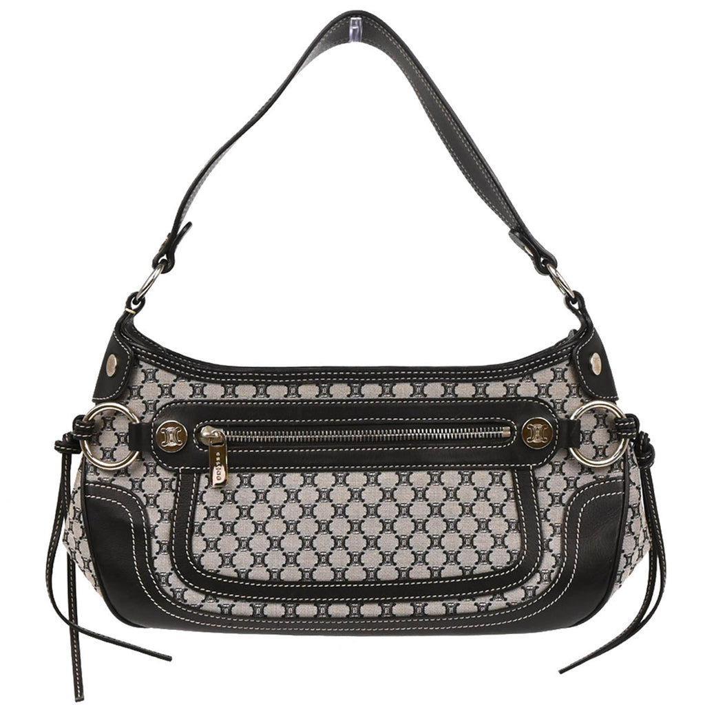 Celine Gray Macadam Handbag