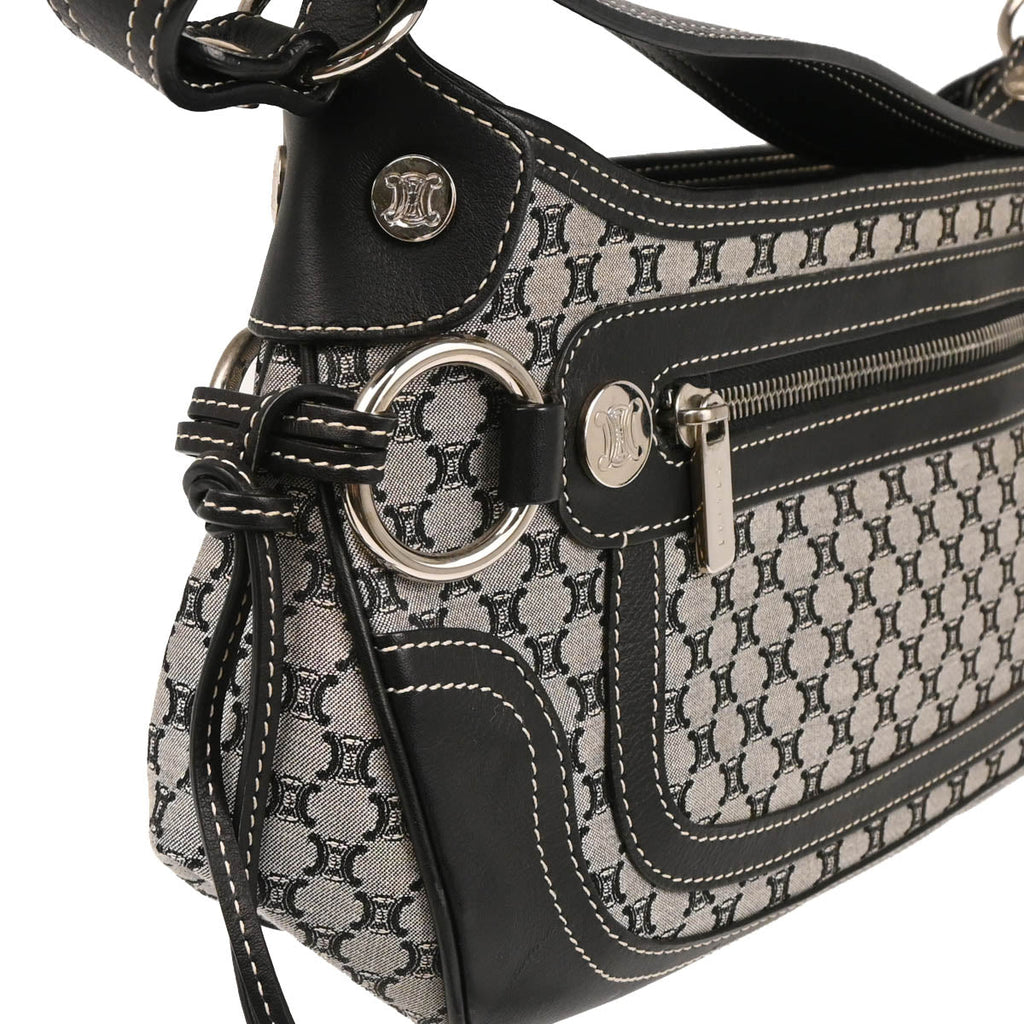 Celine Gray Macadam Handbag