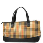 Burberry Beige House Check Tote Handbag