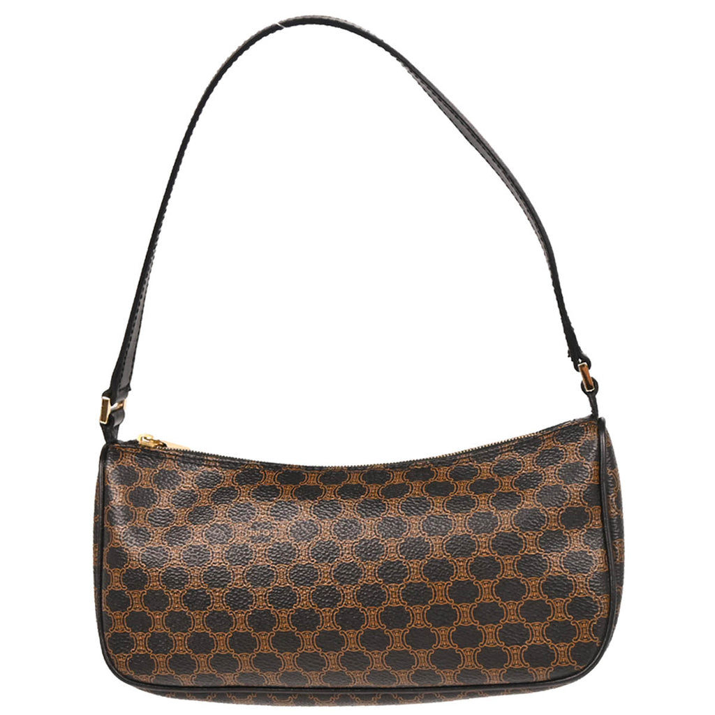 Celine Black Macadam Handbag