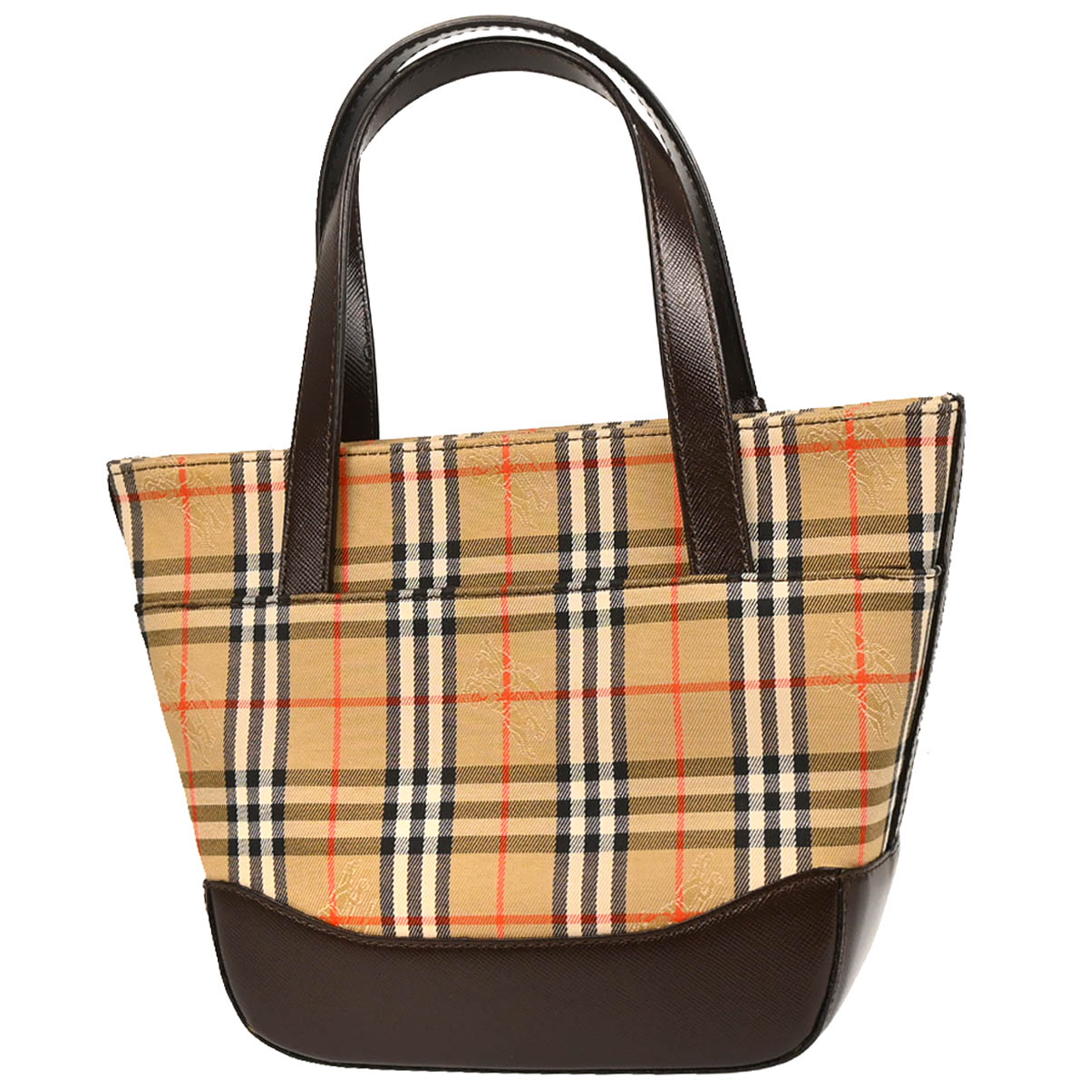 Burberry Beige House Check Tote Handbag