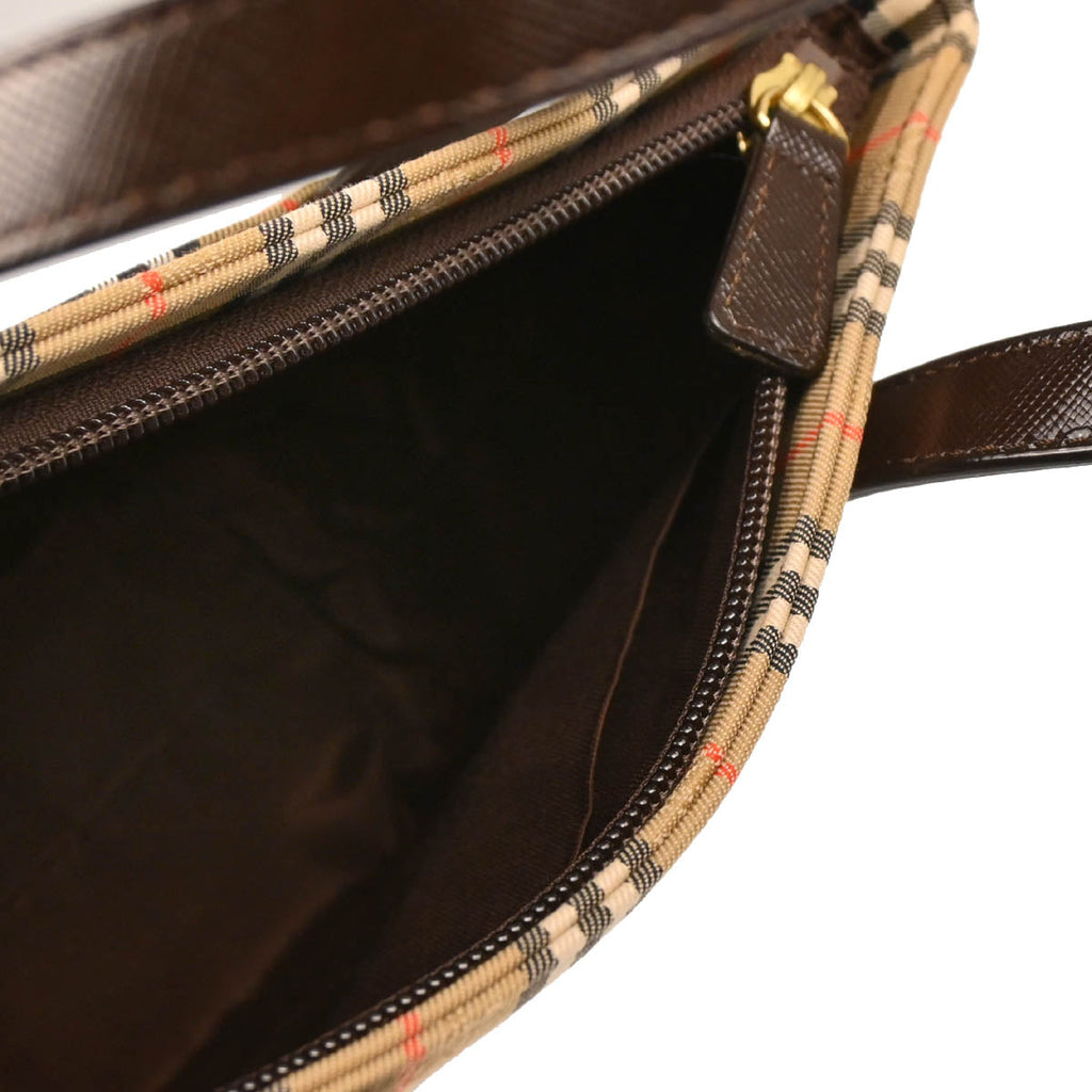 Burberry Beige House Check Tote Handbag