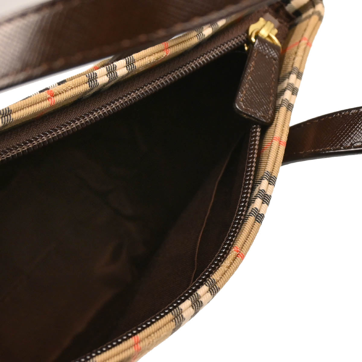 Burberry Beige House Check Tote Handbag