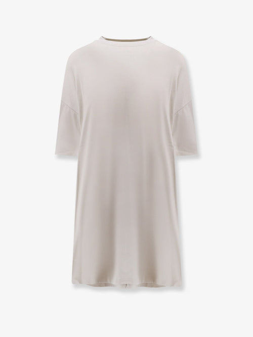 Balenciaga Women Cotton Jersey Semi Fitted Short Dress