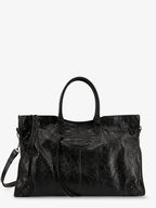 Balenciaga Men Le City Leather Travel Bag