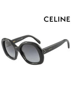 CELINE Eyewear Logo Acetate Sunglasses Black