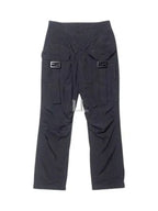 Fendi Women's Nylon Cargo Track Pants Black