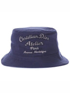 Atelier Logo Bucket Hat Blue Dior