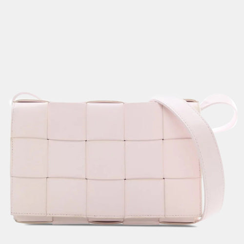 Bottega Veneta Lambskin Intrecciato Cassette Crossbody