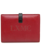 CELINE Multi function wallet black red two tone
