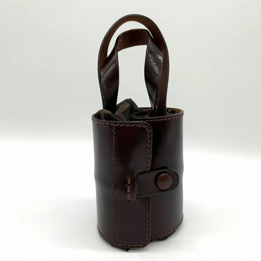 Fendi  Nylon Leather Tote Bag ()
