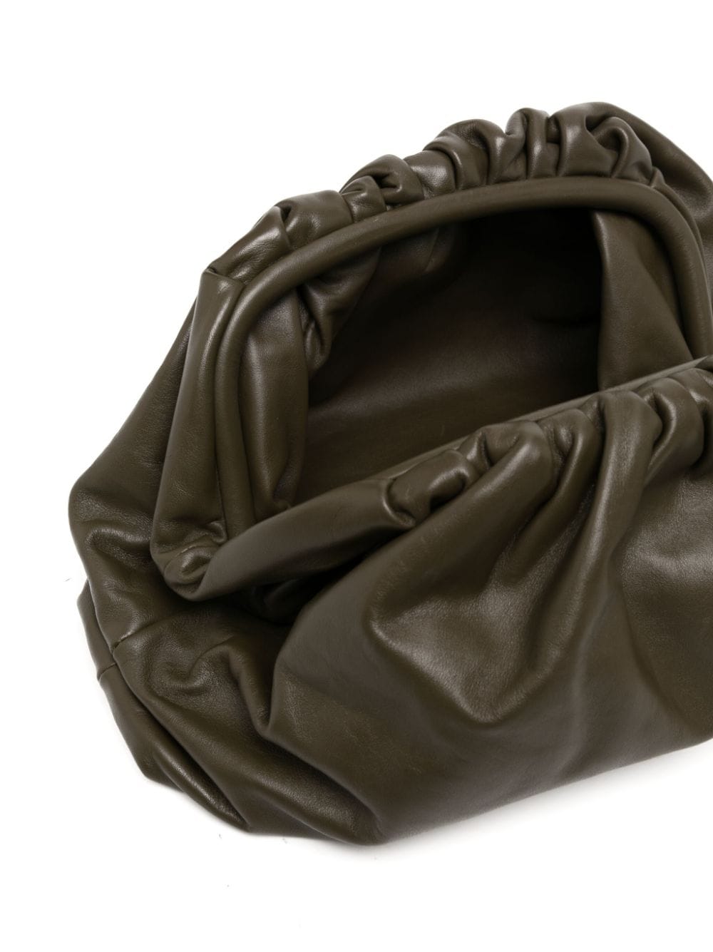 BOTTEGA VENETA Green Pouch Bag
