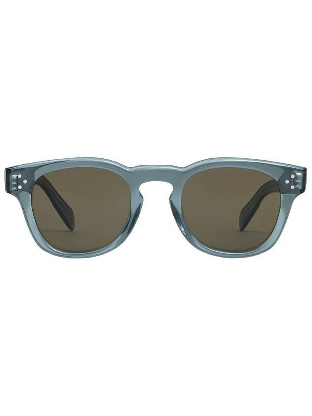 CELINE Black Frame 42 Sunglasses Transparent Denim