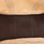 HERMES Garden Party Toile Ash Leather PM 髫ｨ繝ｻ・ｽ・｡ I  Stamped Beige