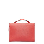 FENDI Top Handle Handbag Crossbody Bag Leather Pink Ladies