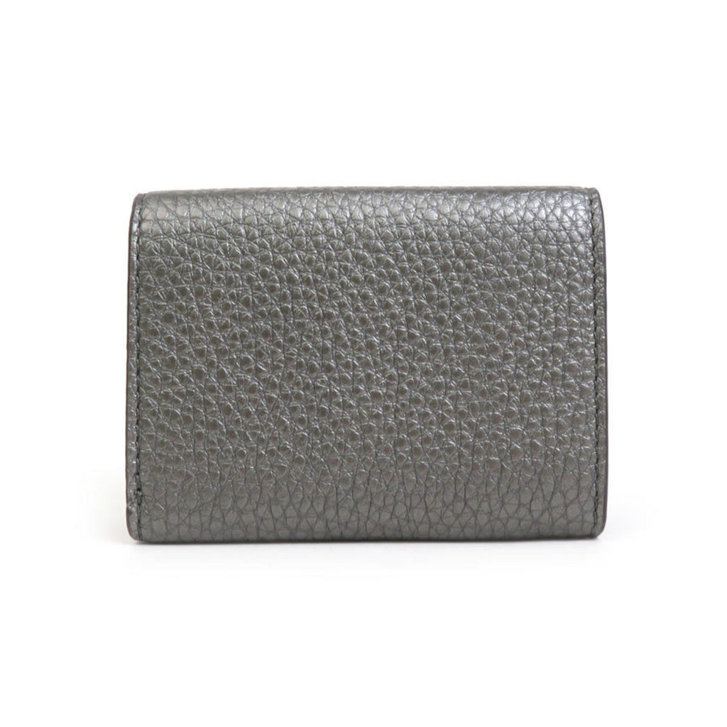 Fendi Metallic  Leather Wallet (Tri-Fold) ()
