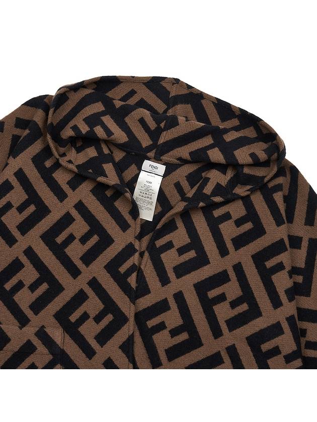 Fendi Brown Cashmere Poncho FXX711AEOSF0QE1