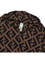 Fendi Brown Cashmere Poncho FXX711AEOSF0QE1