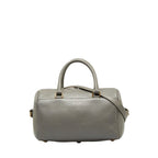 Saint Laurent Duffle Bag in Calf Leather Grey 330958