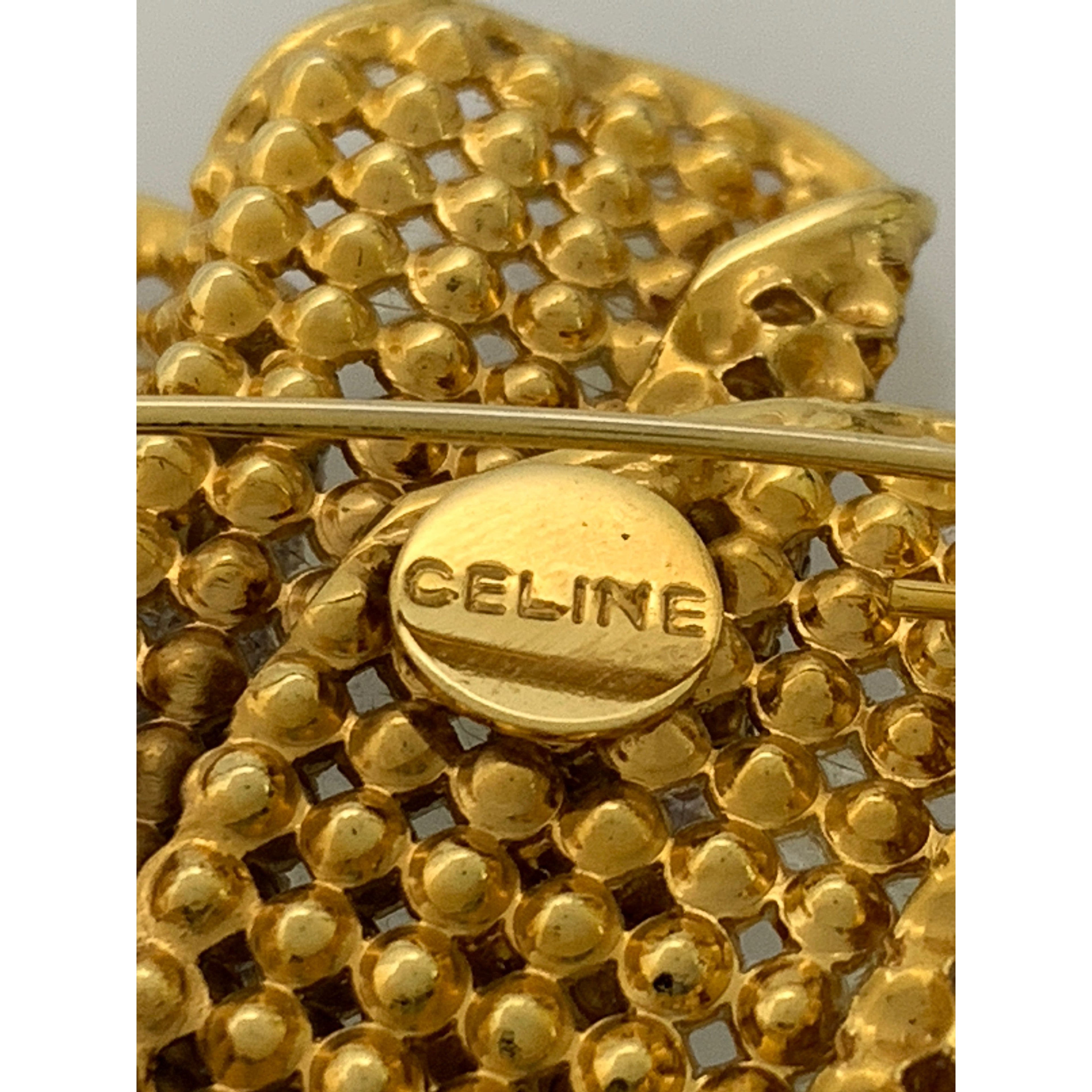 #CELINE/Jewelry/GLD