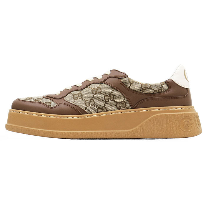 Gucci GG Canvas Leather Sneakers