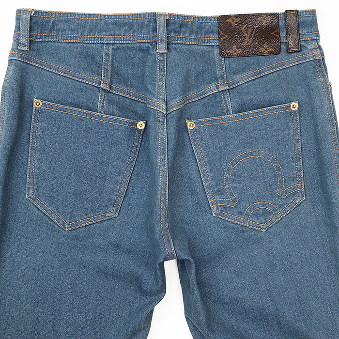 Louis Vuitton Monogram Cotton Stretch Jeans