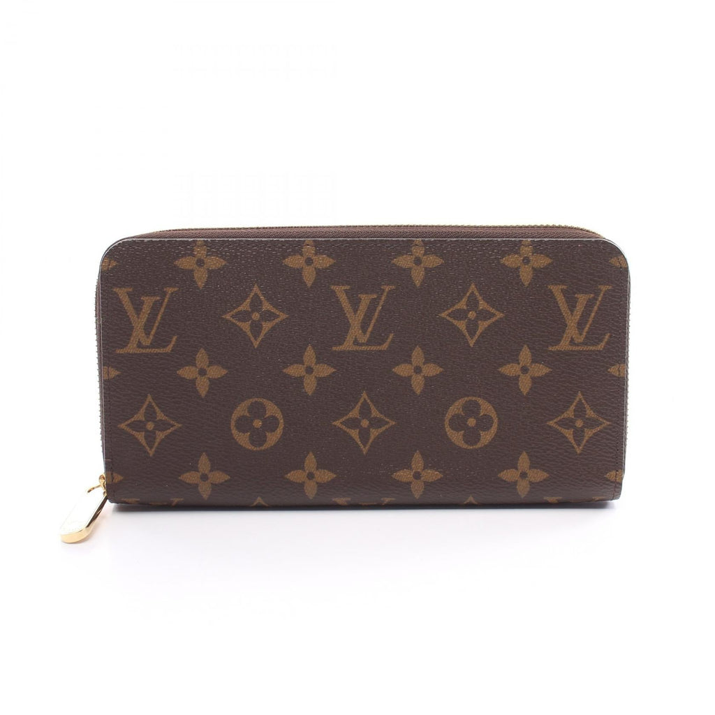 Louis Vuitton Zippy Wallet Canvas Long Wallet M42616 in Excellent Condition