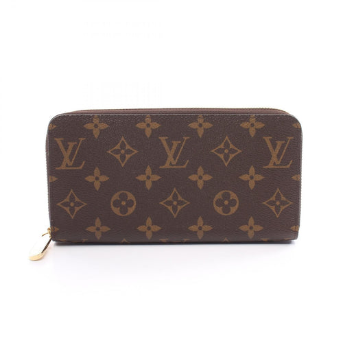 Louis Vuitton Zippy Wallet Canvas Long Wallet M42616 in Excellent Condition