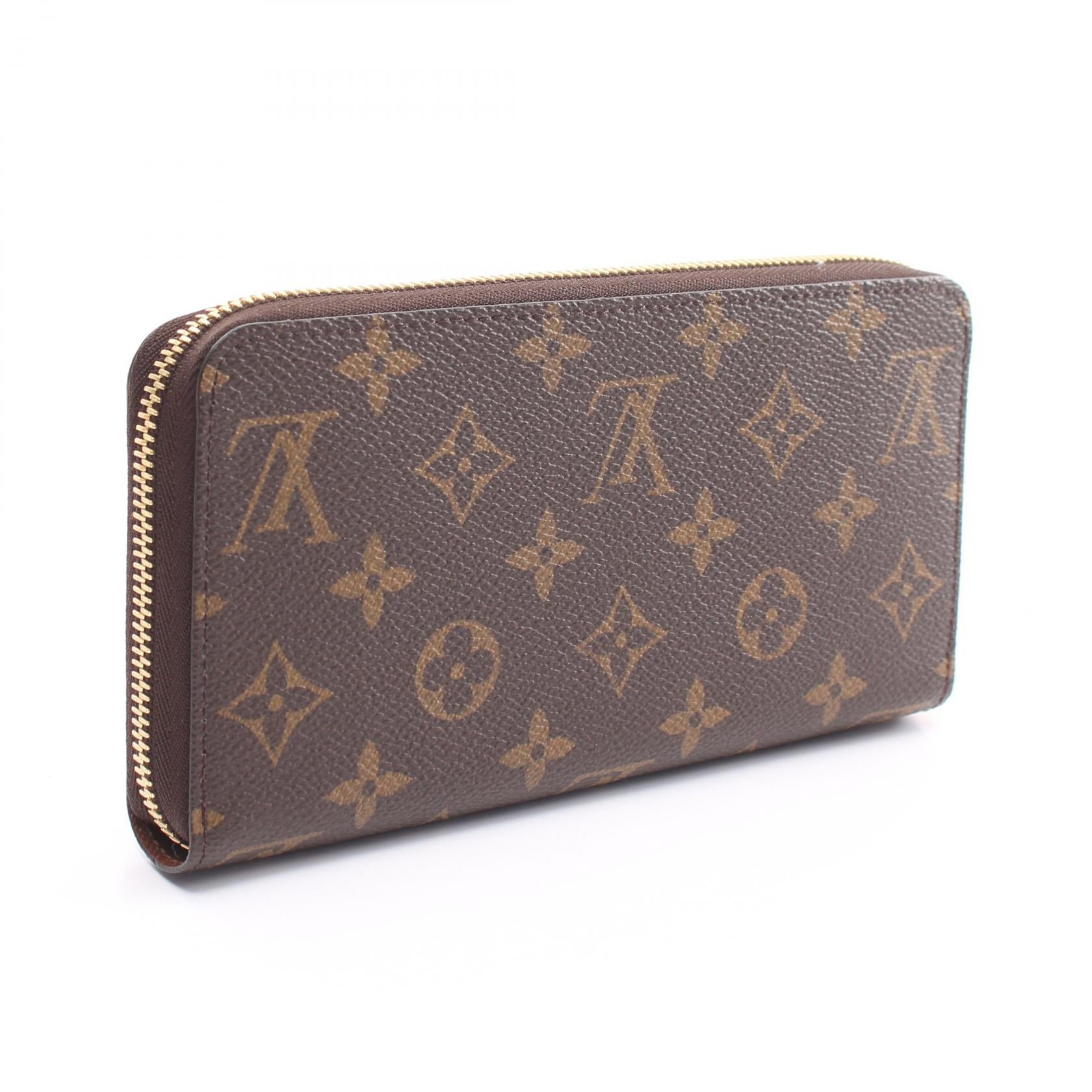Louis Vuitton Zippy Wallet Canvas Long Wallet M42616 in Excellent Condition