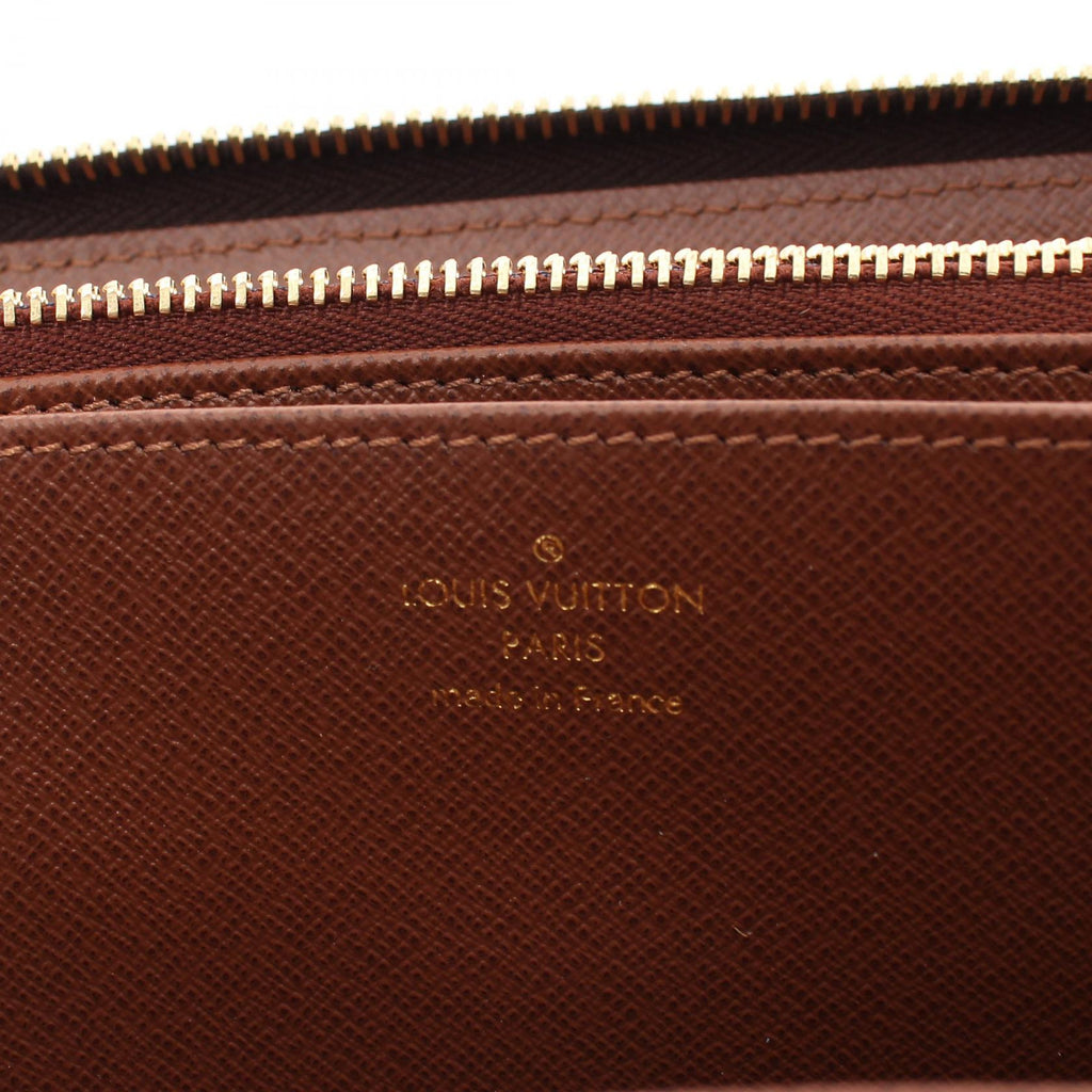 Louis Vuitton Zippy Wallet Canvas Long Wallet M42616 in Excellent Condition
