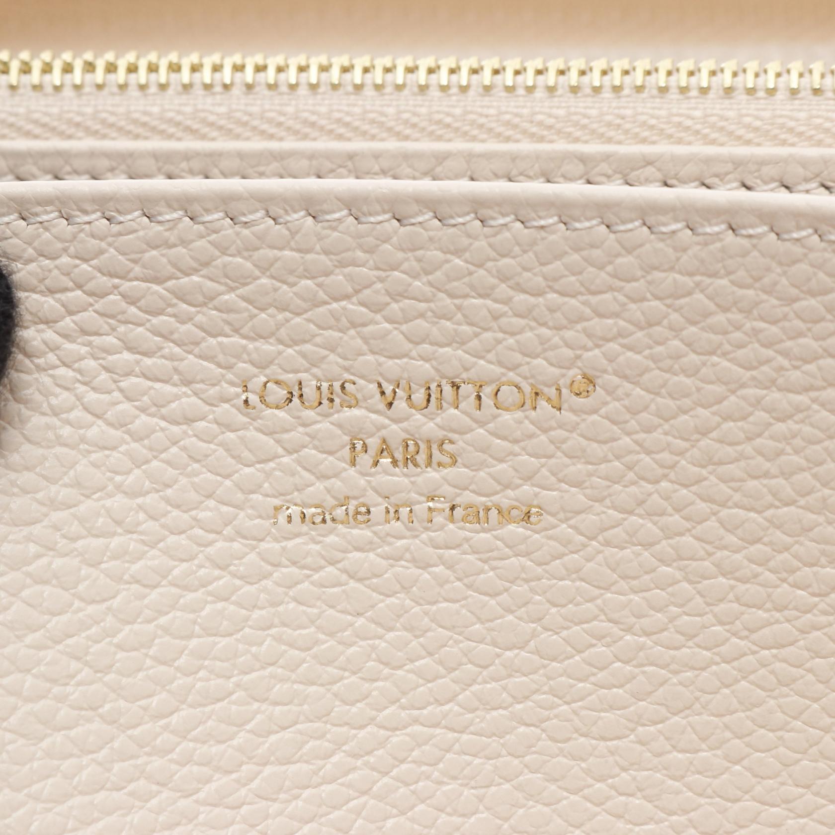 Louis Vuitton Zippy Wallet Monogram Empreinte Long Wallet