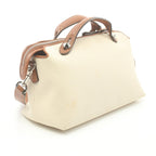 Fendi By The Way Medium Canvas Leather Handbag